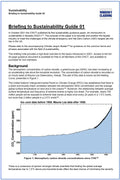 Briefing to Sustainability Guide 01 Published October 2021