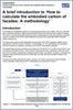 A brief introduction to ‘How to calculate the embodied carbon of facades: A methodology’ - Published October 2022