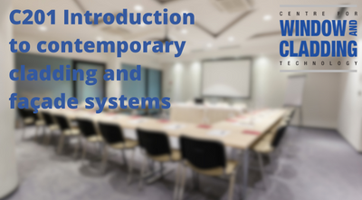 C201- Introduction to contemporary cladding and facade systems